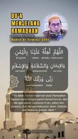 Menjelang Ramadhan 