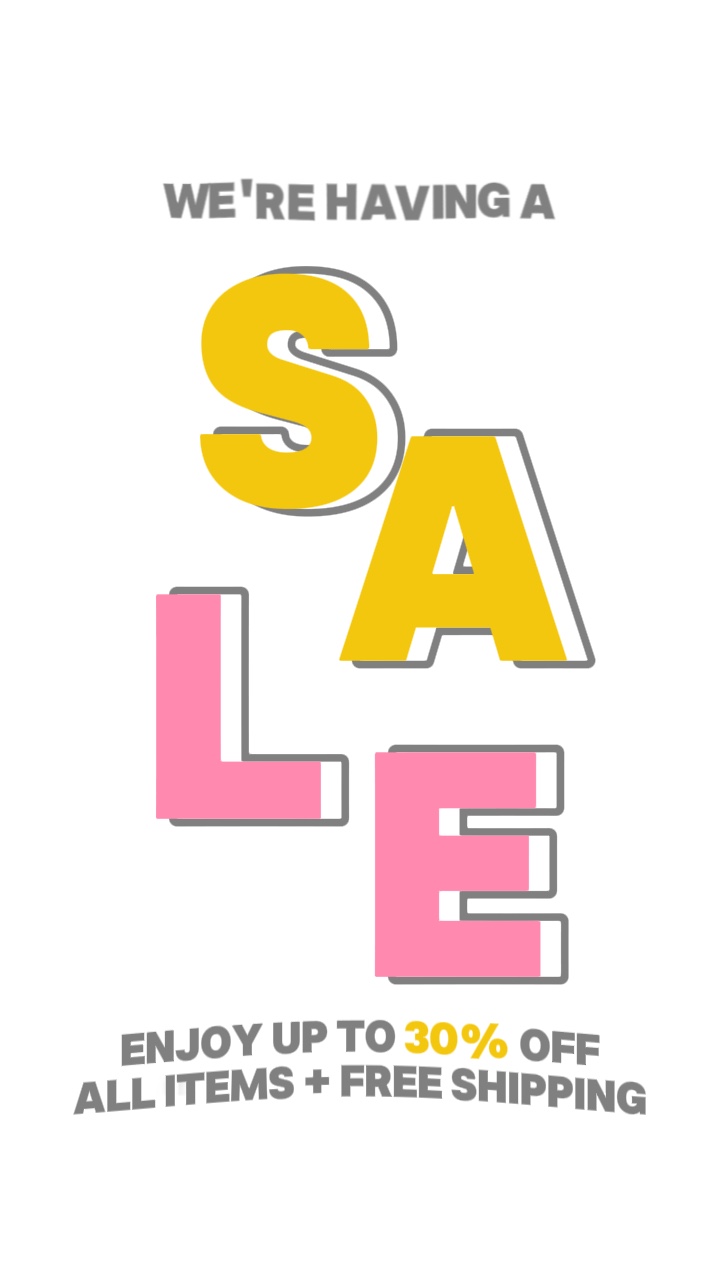 Venta de promoción de moda
