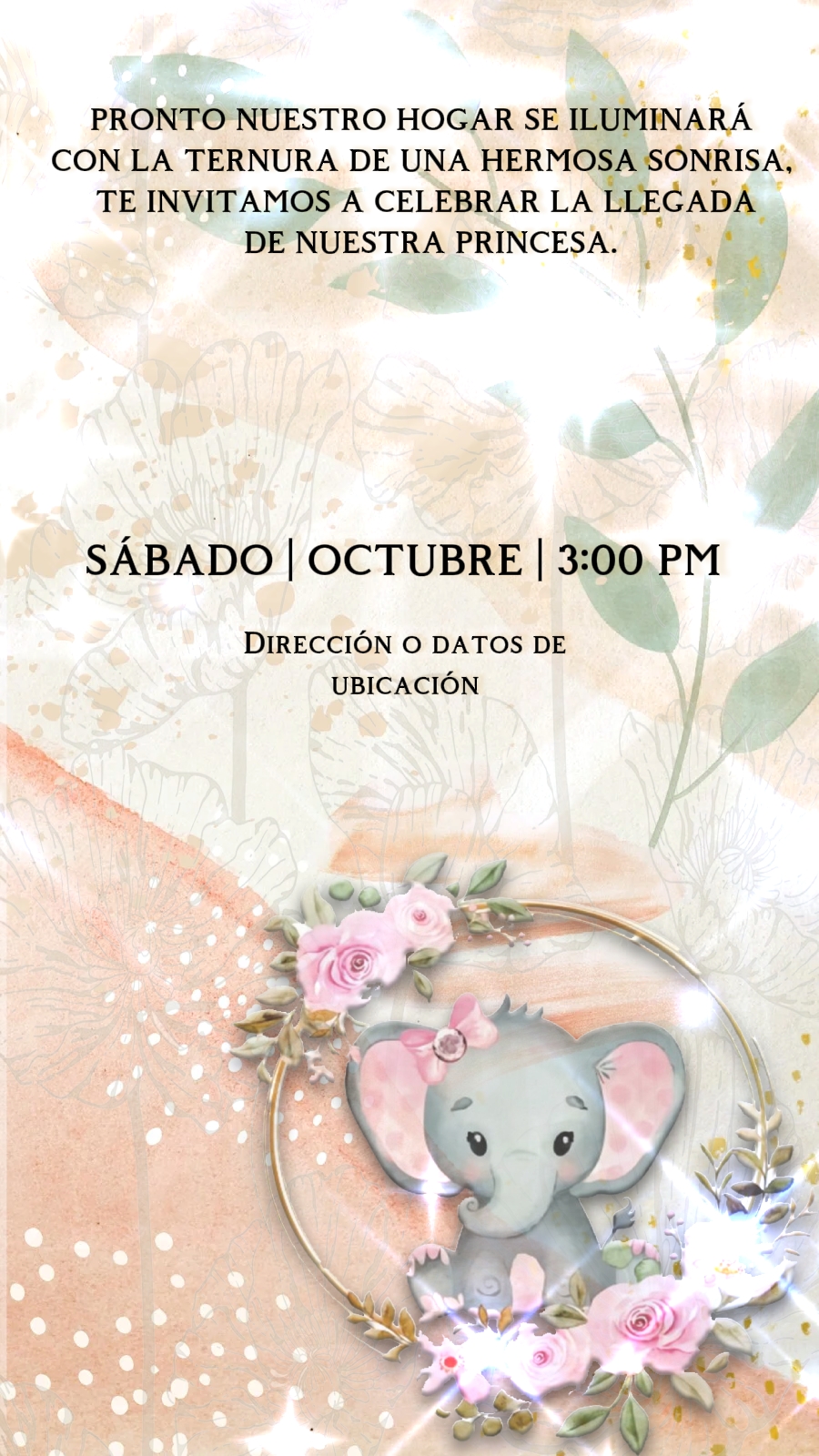 Invitación Bebé 
