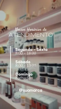 Horários Atendimento