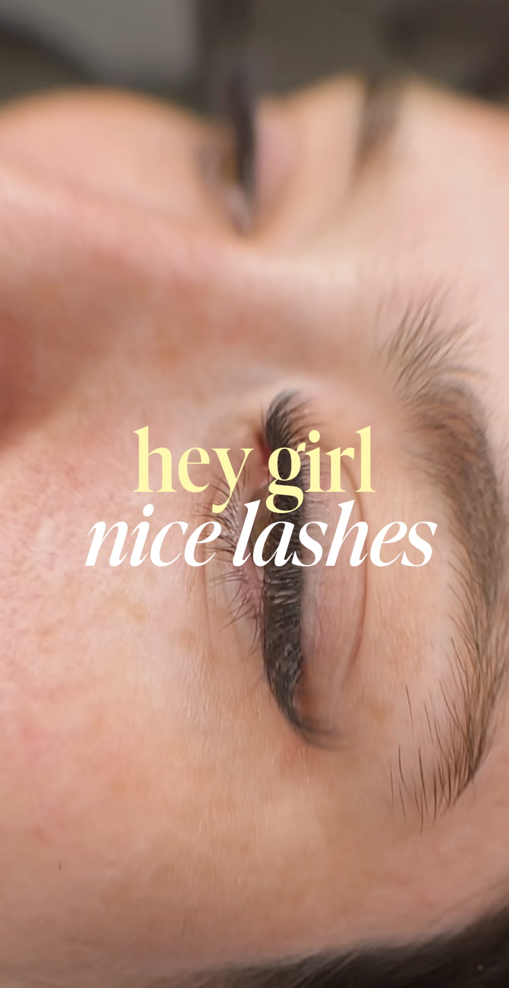 Schöne Wimpern