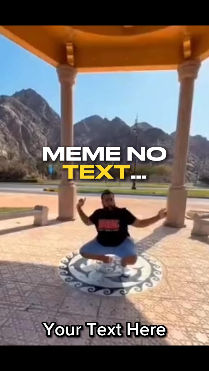 🏋️‍♀️Meme No Text…