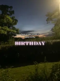 happy birthday to me