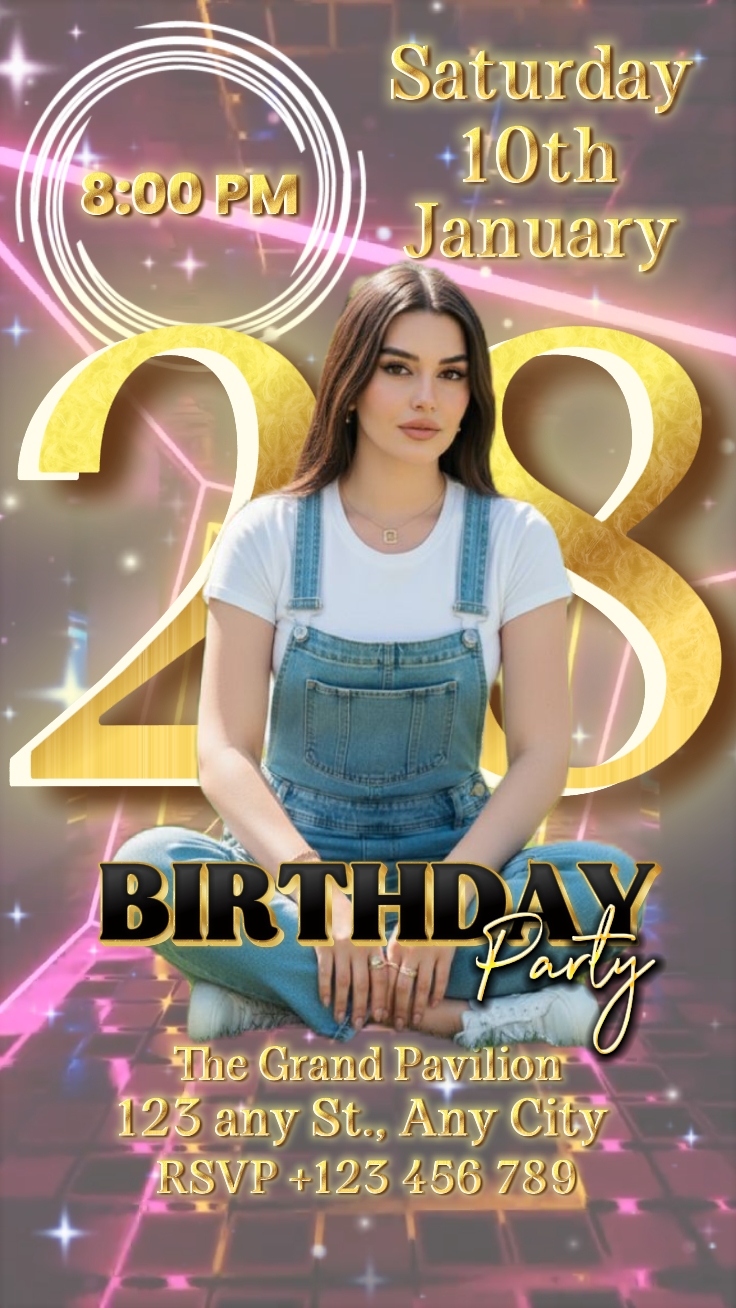 CONVITE DE ANIVERSÁRIO 