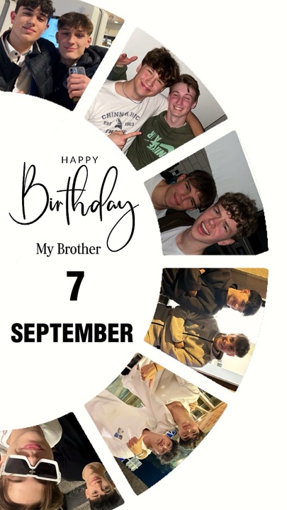 HBD BROTHER 7 SEPTEM