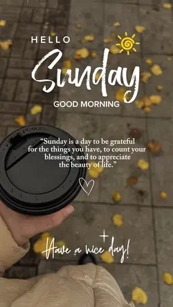 Hello Sunday ❤️