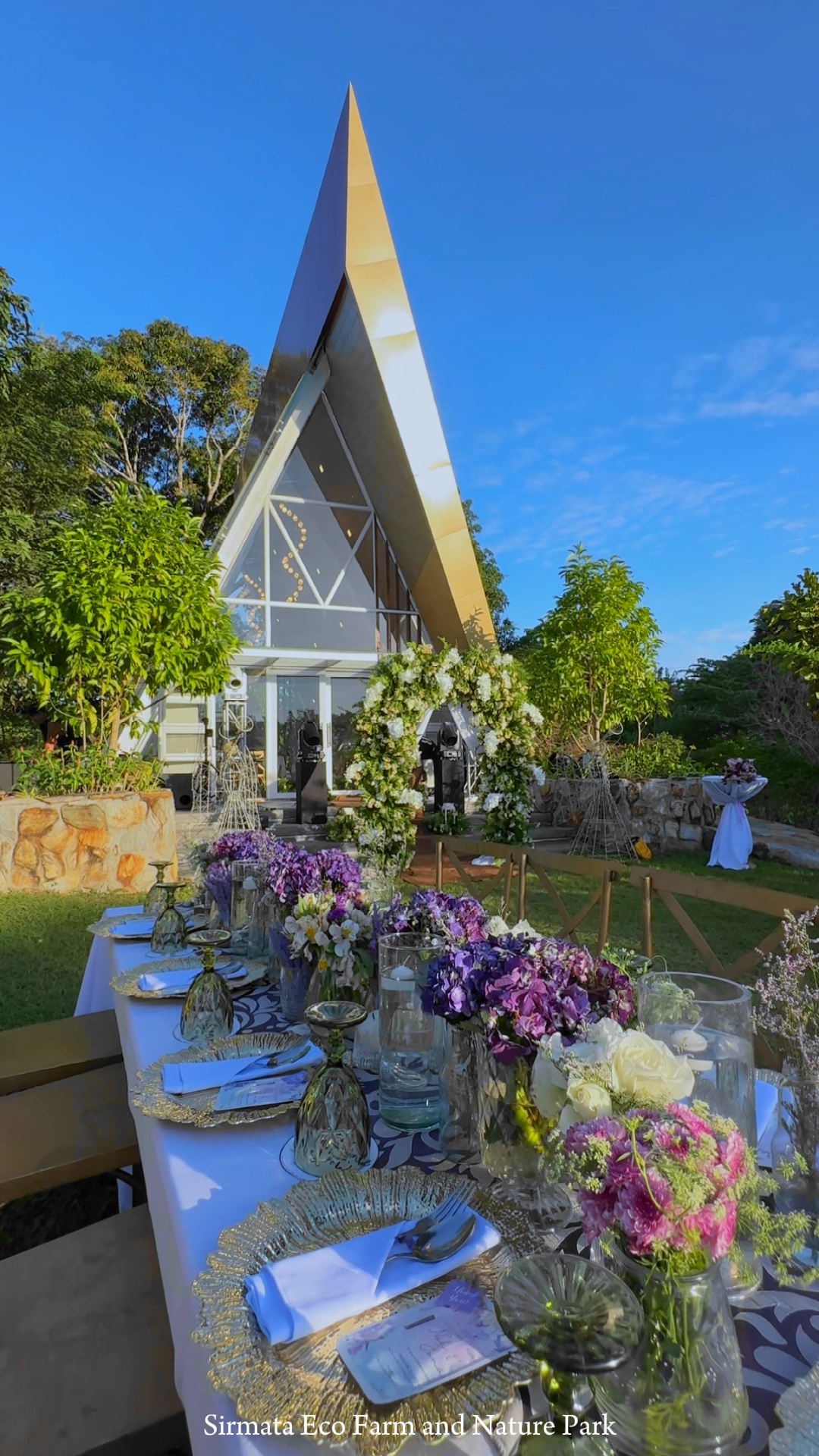Sunset wedding 👰‍♀️🤵‍♂️