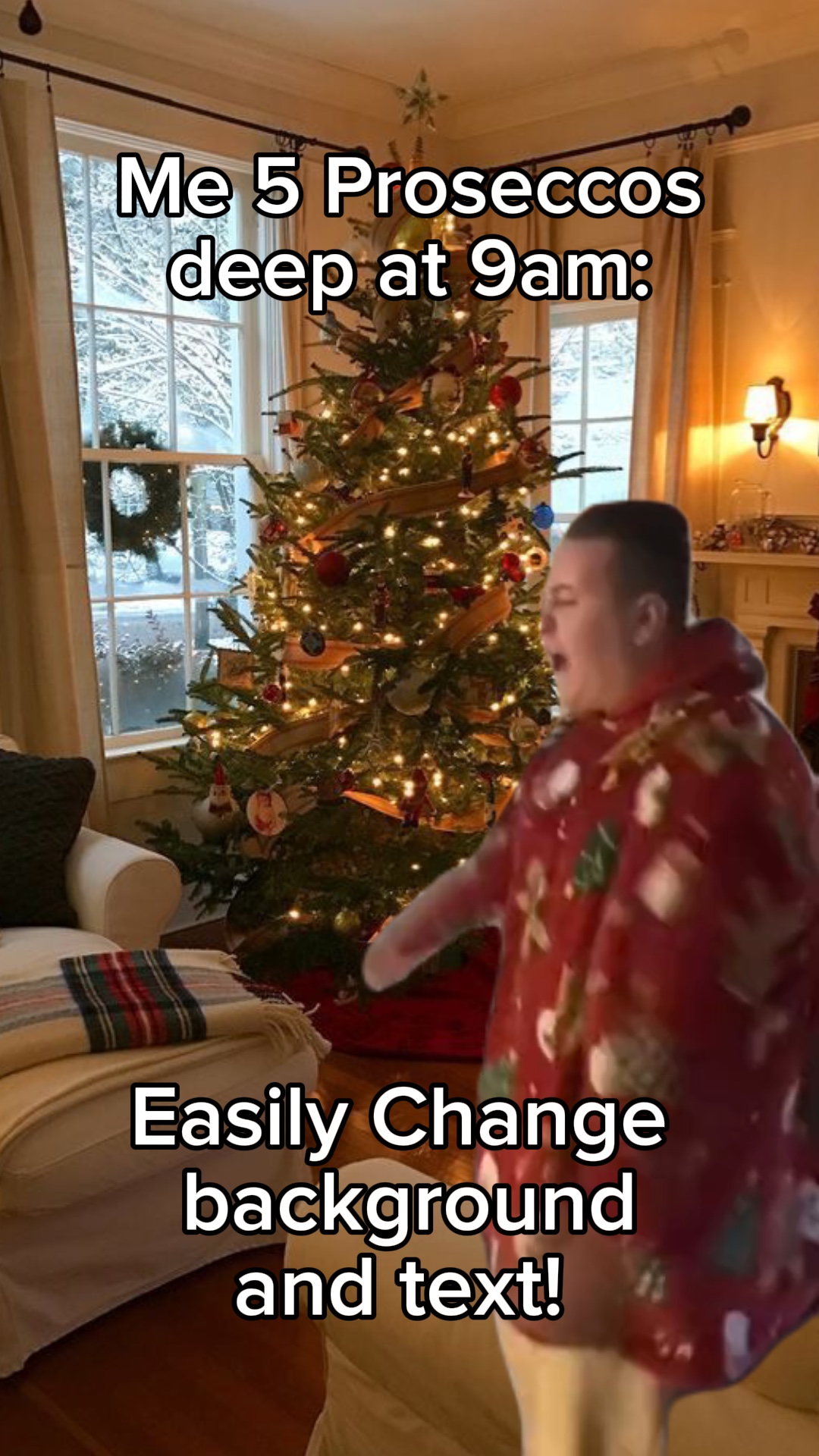Meme de dança de natal