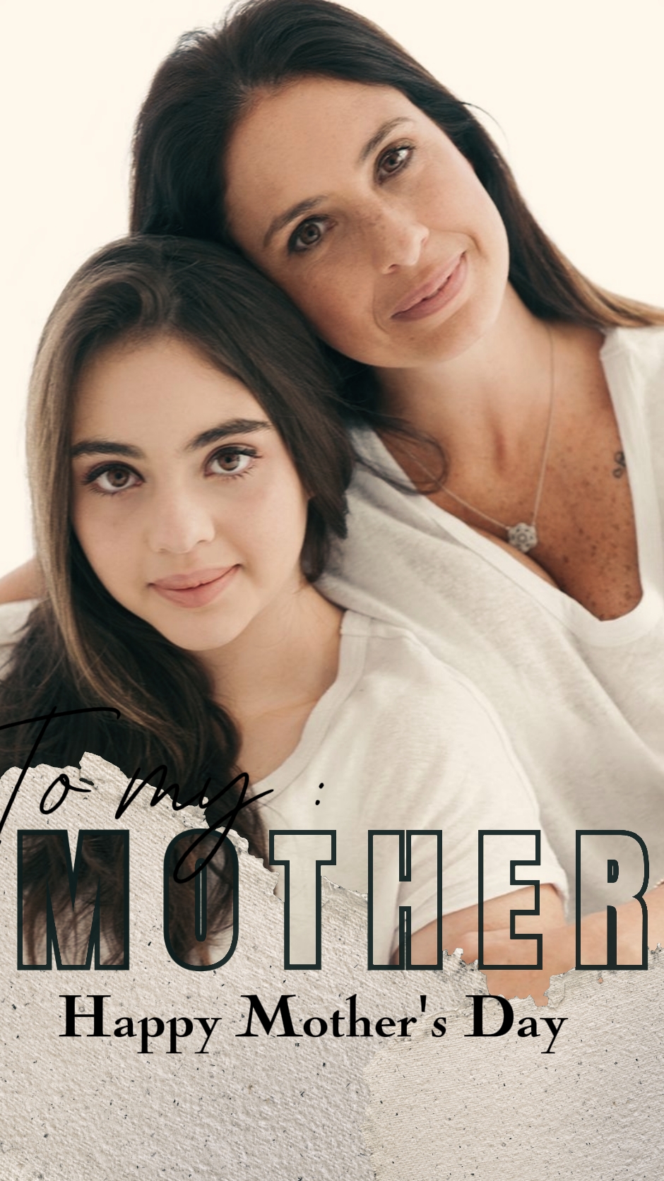 Carta para mi mamá