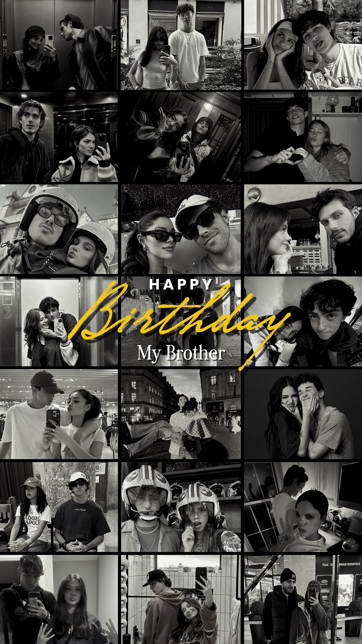 Birthday brother