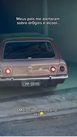 Mas não sobre carro