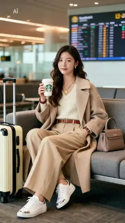 drinking coffee 