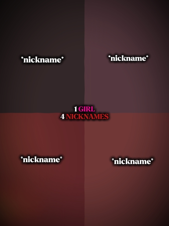 quatre surnoms