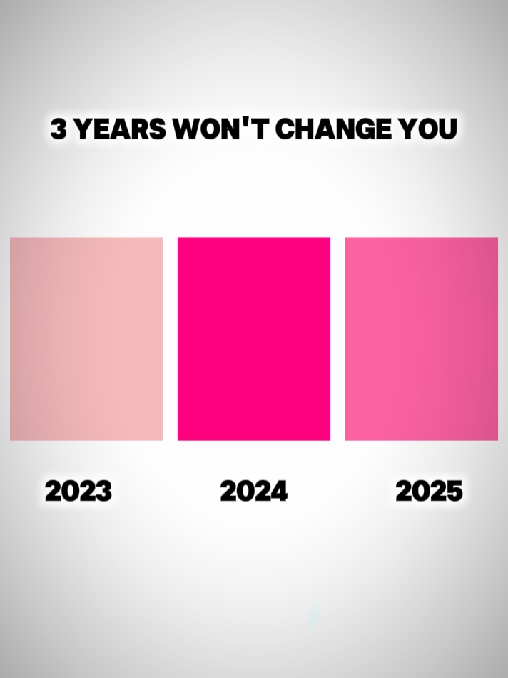 3JahreWontchangeyou
