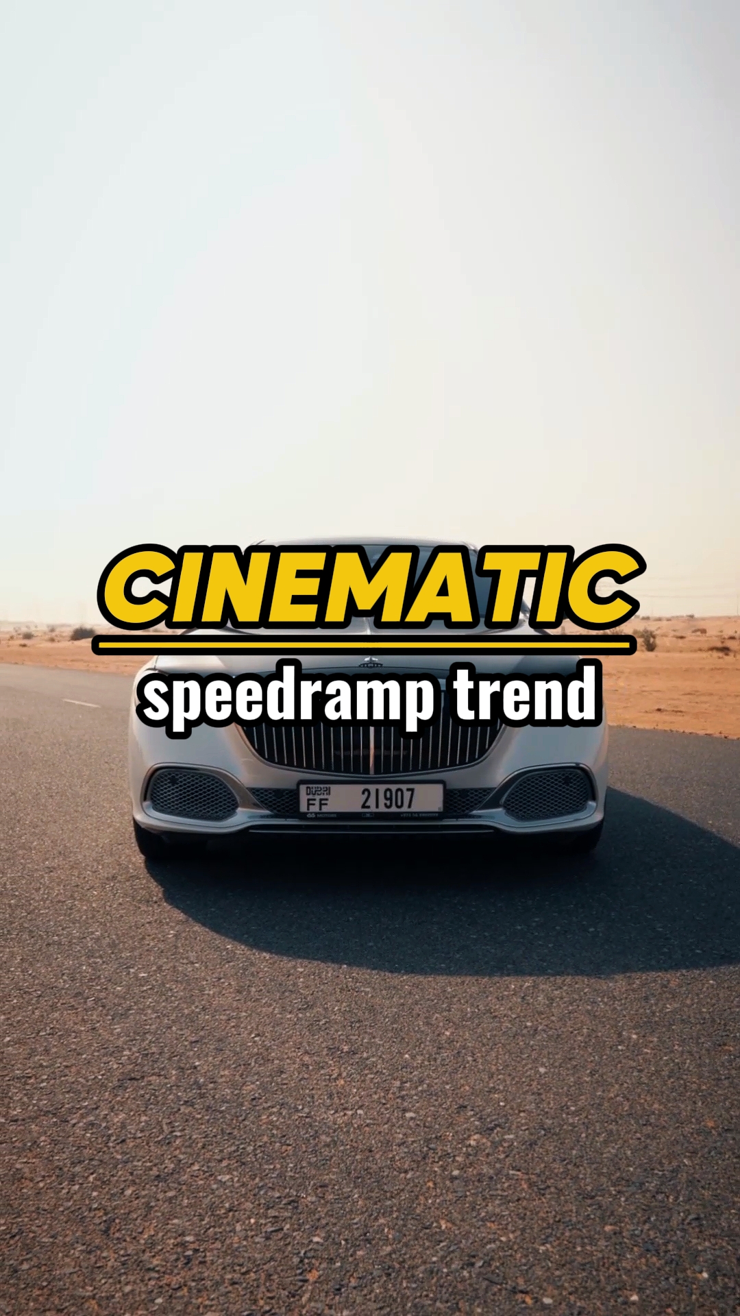 Rampa de velocidad cinematográfica
