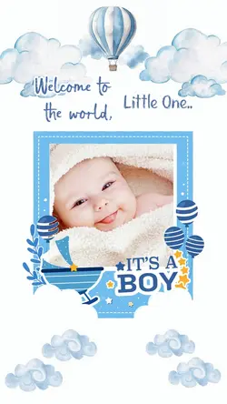 welcome baby boy