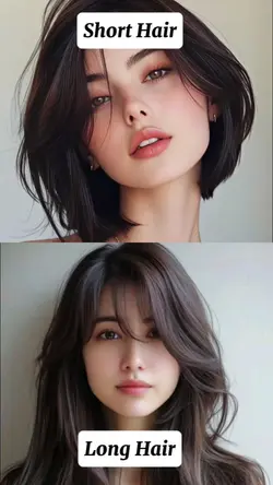 Short vs long hair