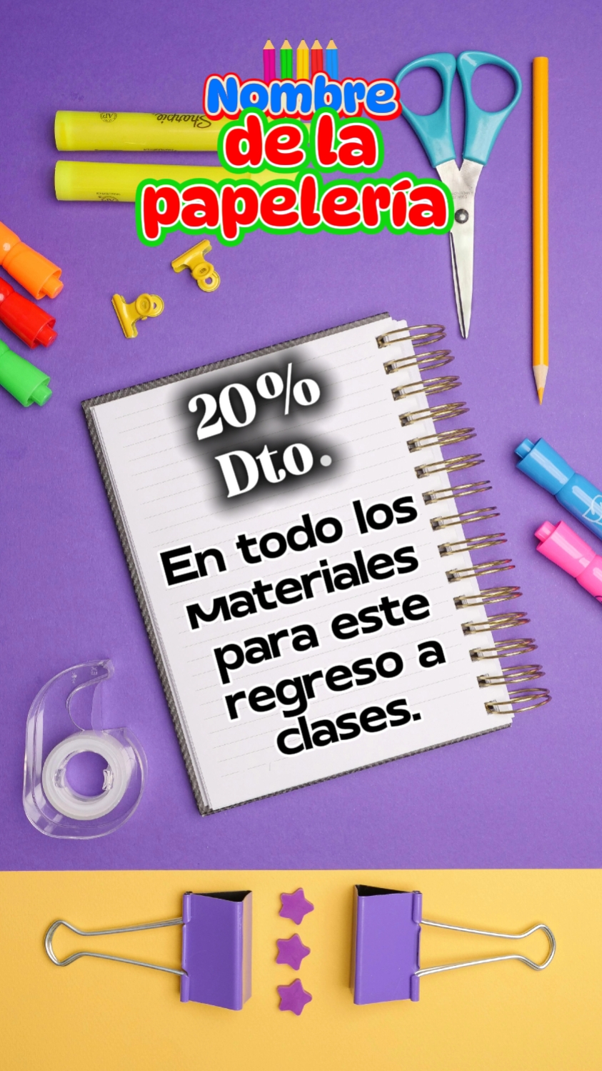 Papelería% 20 dto.