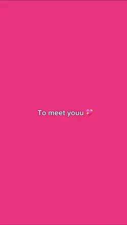 Enchanted to meet u😆