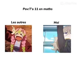 T’as 11 en maths