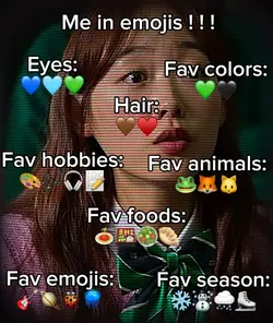Me in emojis !