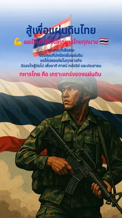 ช่วยส่งกำลังใจทหาร