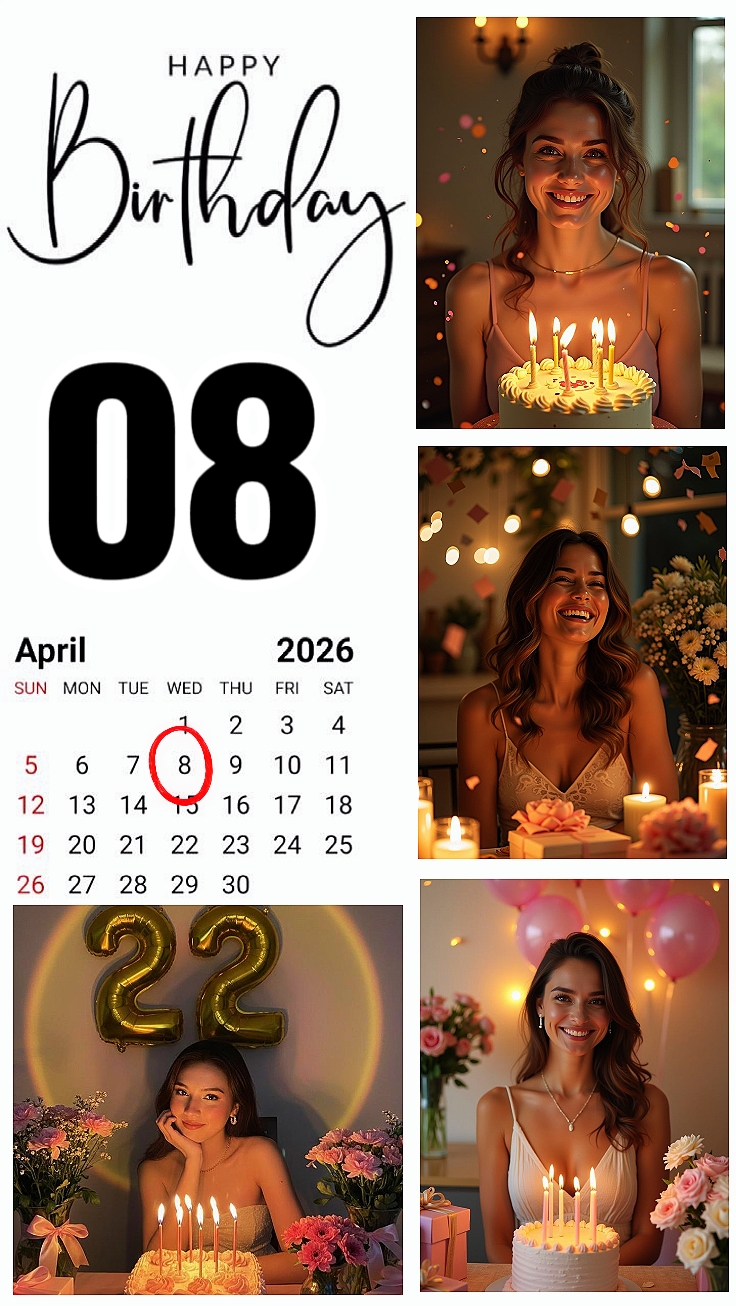 Ulang tahun 08 April 
