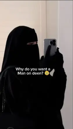 Man with deen