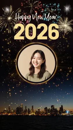 새해 템플릿