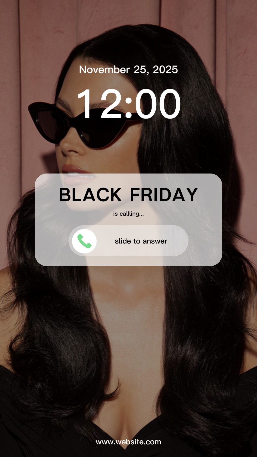 Sexta-feira negra chamando