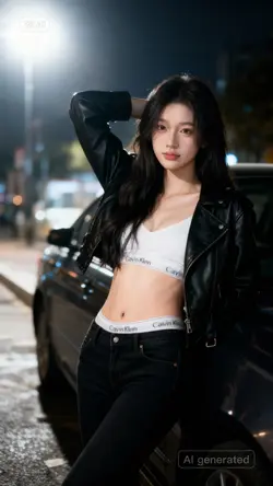 Ghép ảnh nữ ngầu 