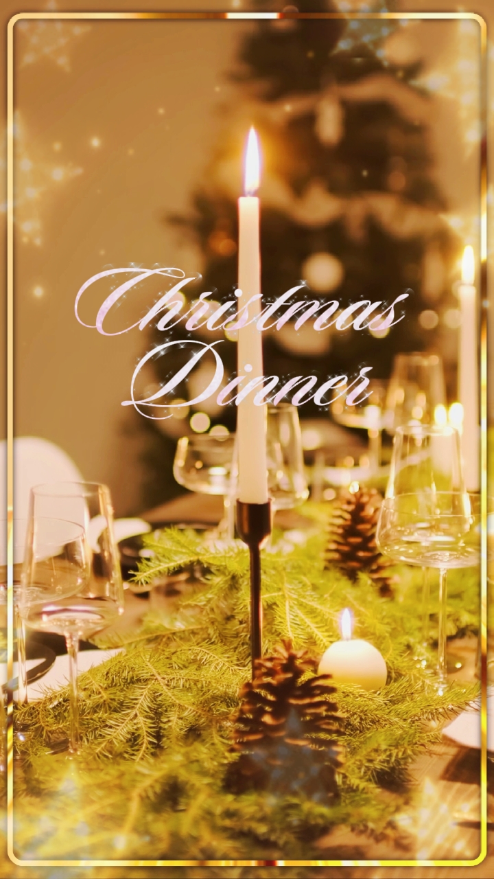 Cena familiar de Navidad
