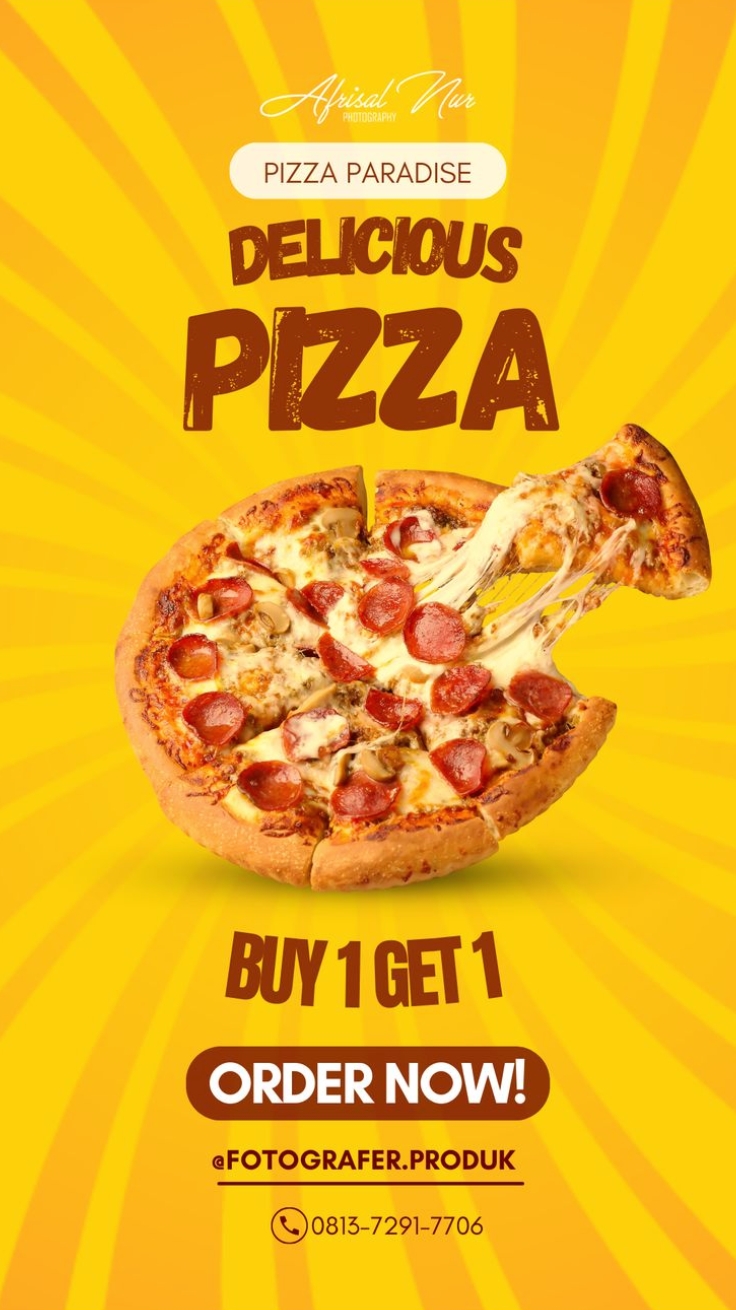 Poster pizza