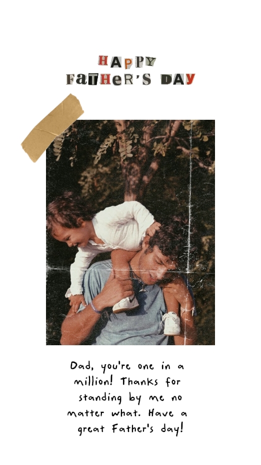 Feliz día del padre
