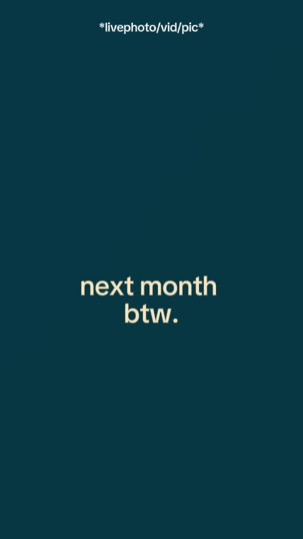 nextmonthbtw