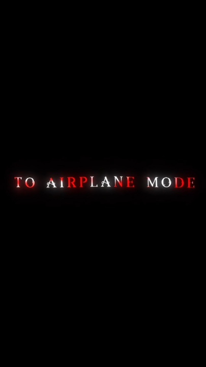 MODO AVIÃO 