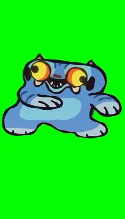 Drool cat