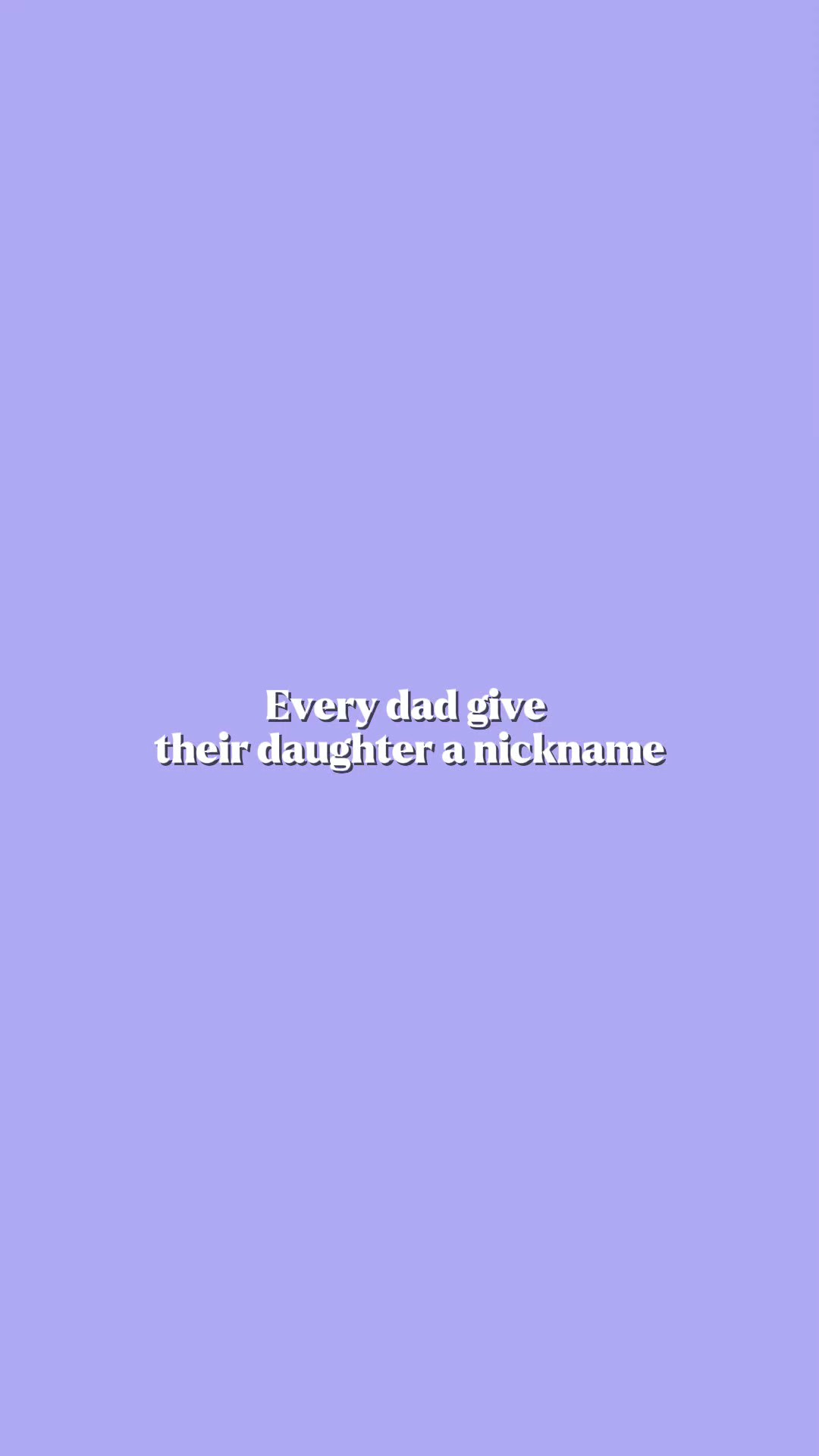 nickname