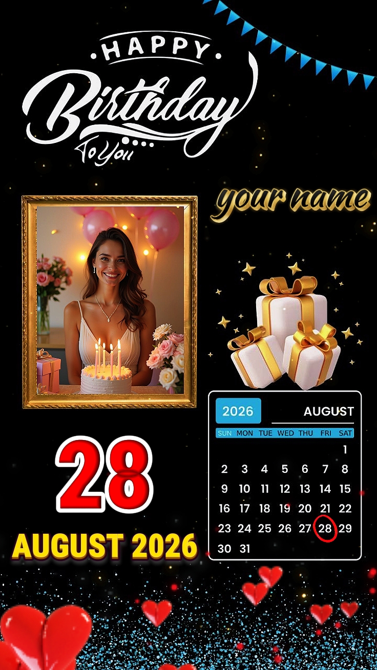 Birthday 28 August 