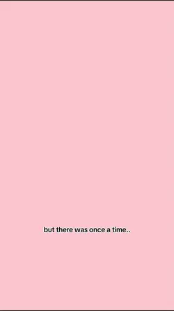 once a time..