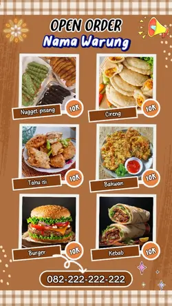jual makanan 