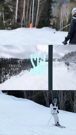 skiing season vlog