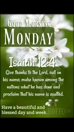 Monday blessings 