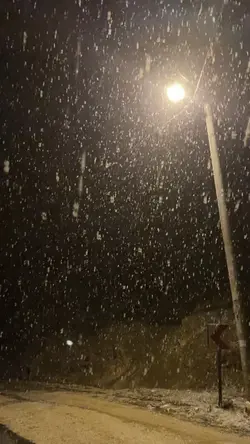 karlı gece
