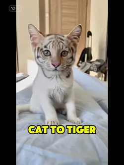 cat to tiger
