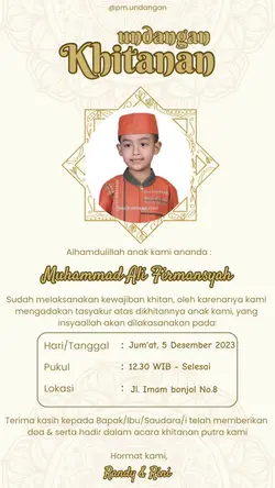 UNDANGAN KHITANAN 2