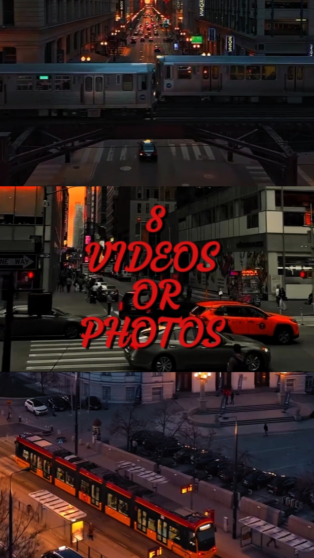 8 VIDÉOS OU PHOTOS 