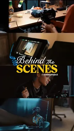 behind the scenes
