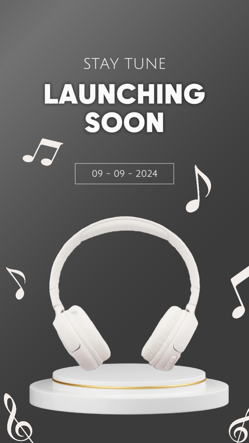 Headphones Product Display In TikTok Style