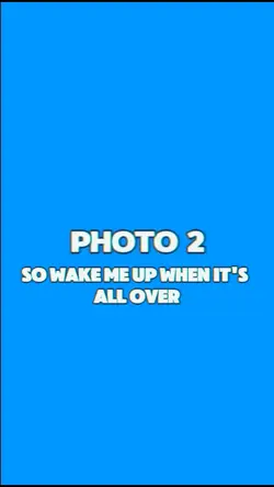 Wake me up edit